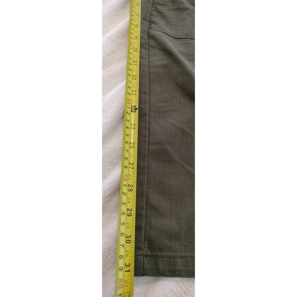 5.11 Tactical Cargo Pants Mens Tag 44x32 Actual 44x31 Tundra Green Ripstop Work